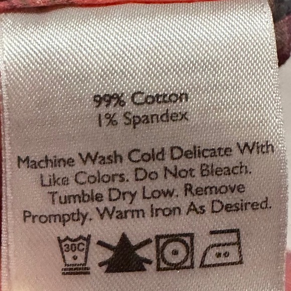 Eddie Bauer Classic Fit Button Front Plaid Shirt Women's Plus 2XL - Picture 8 of 8